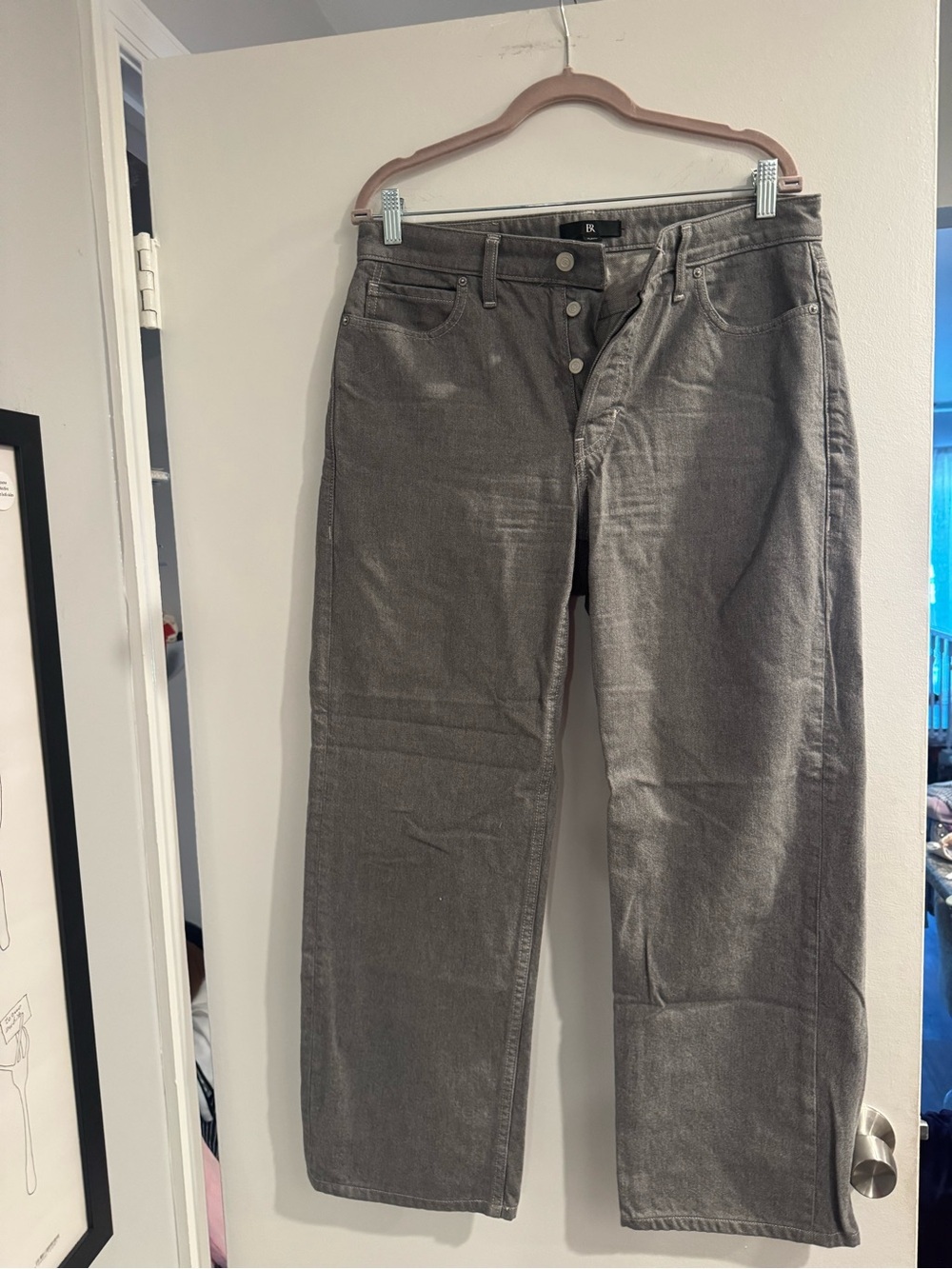 Banana Republic Gray Denim Jeans 30 L